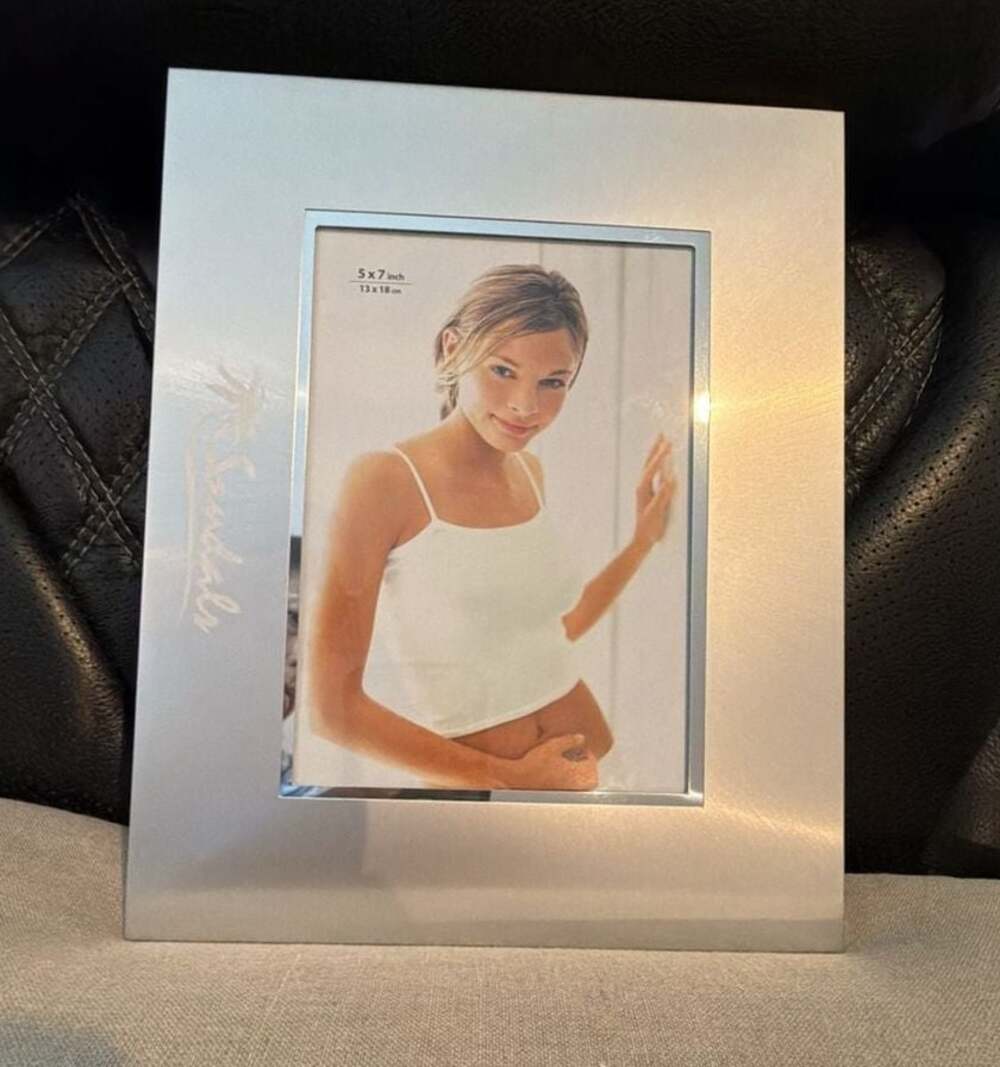 Sandals Resorts 5x7 Brushed Silver Metal Photo Frame